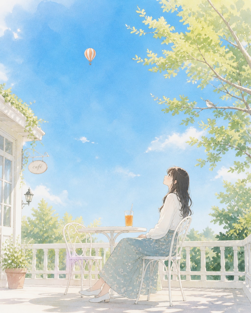新緑と少女20