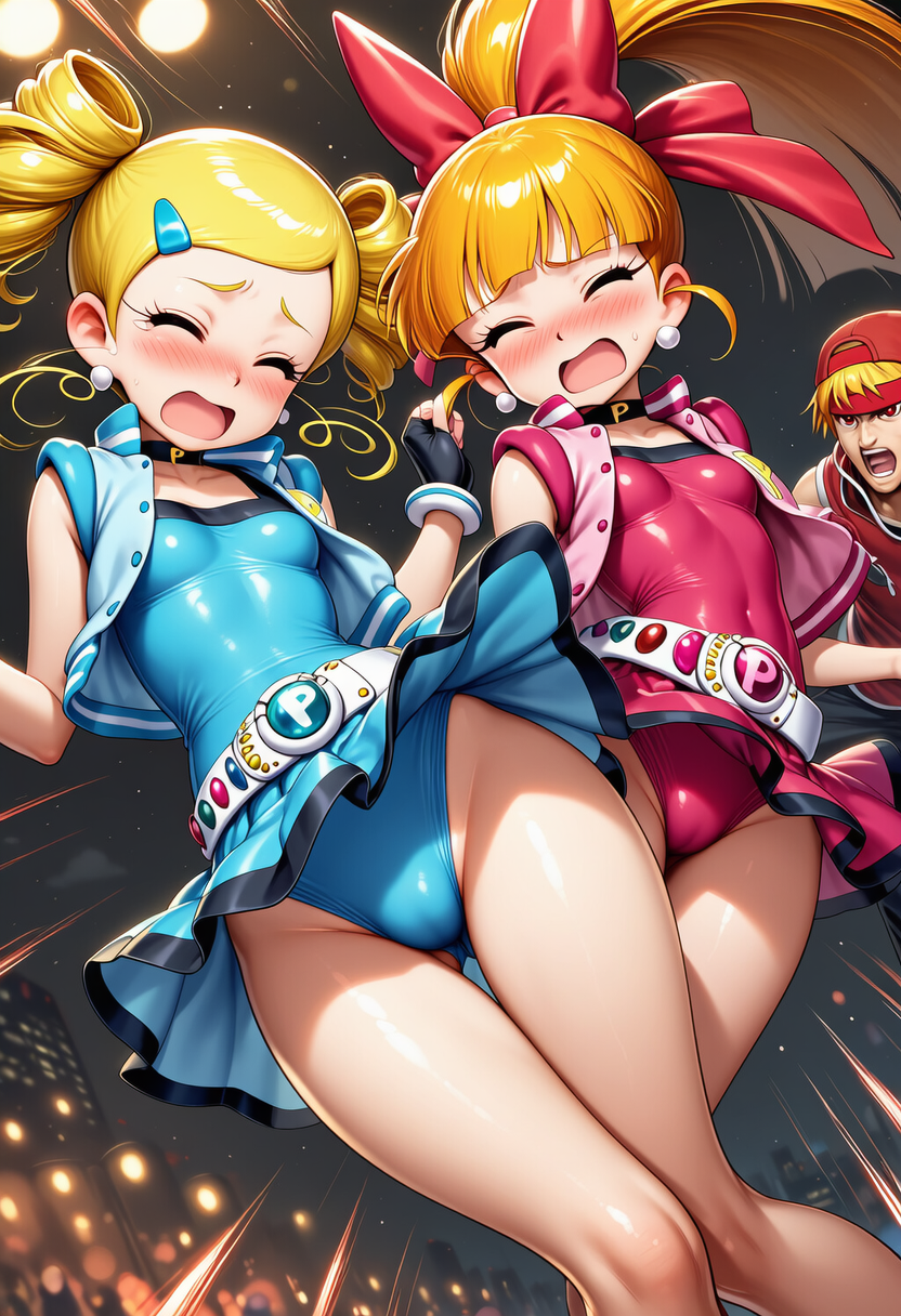 スカートめくり