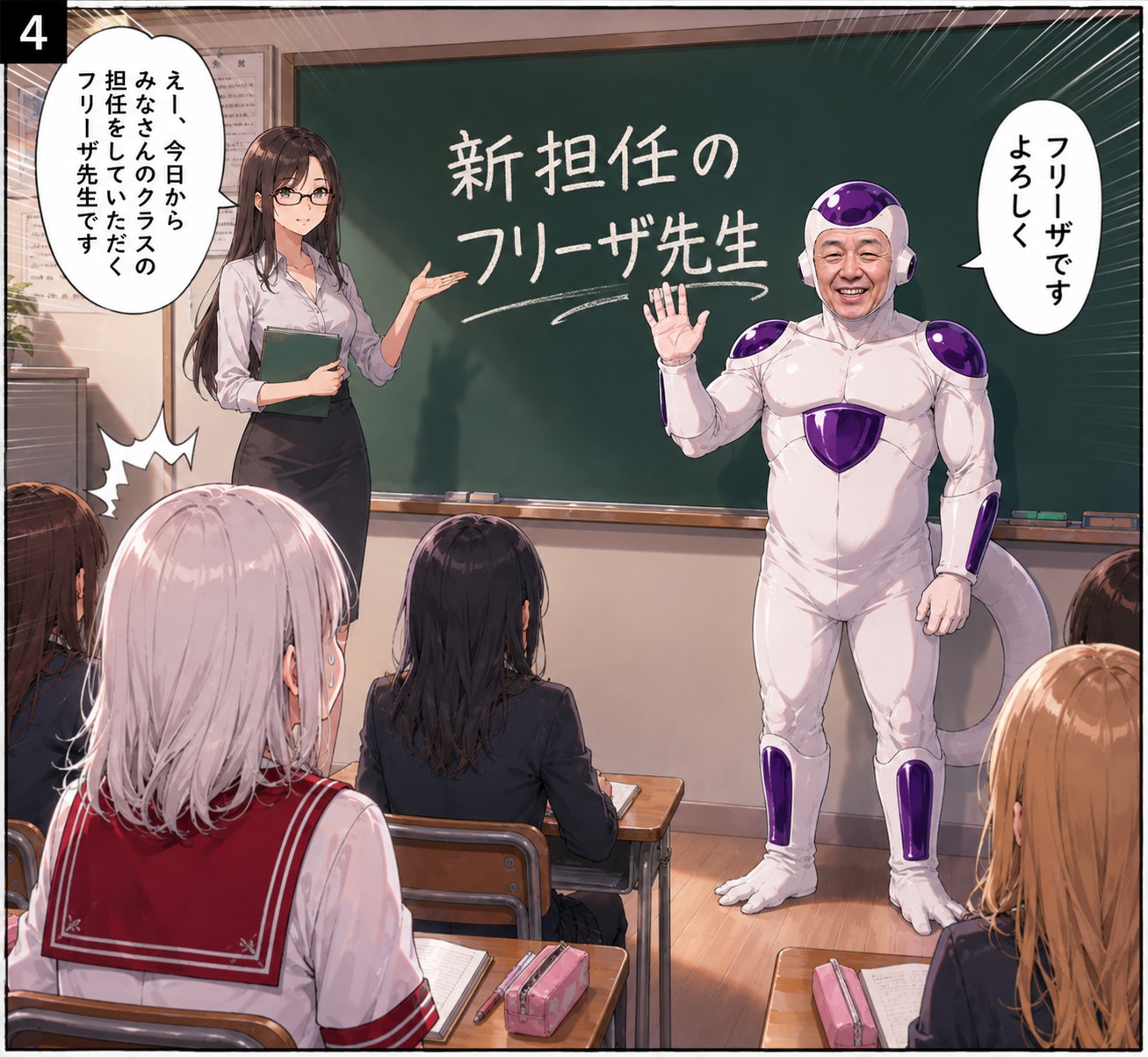 【回答】新担任の先生