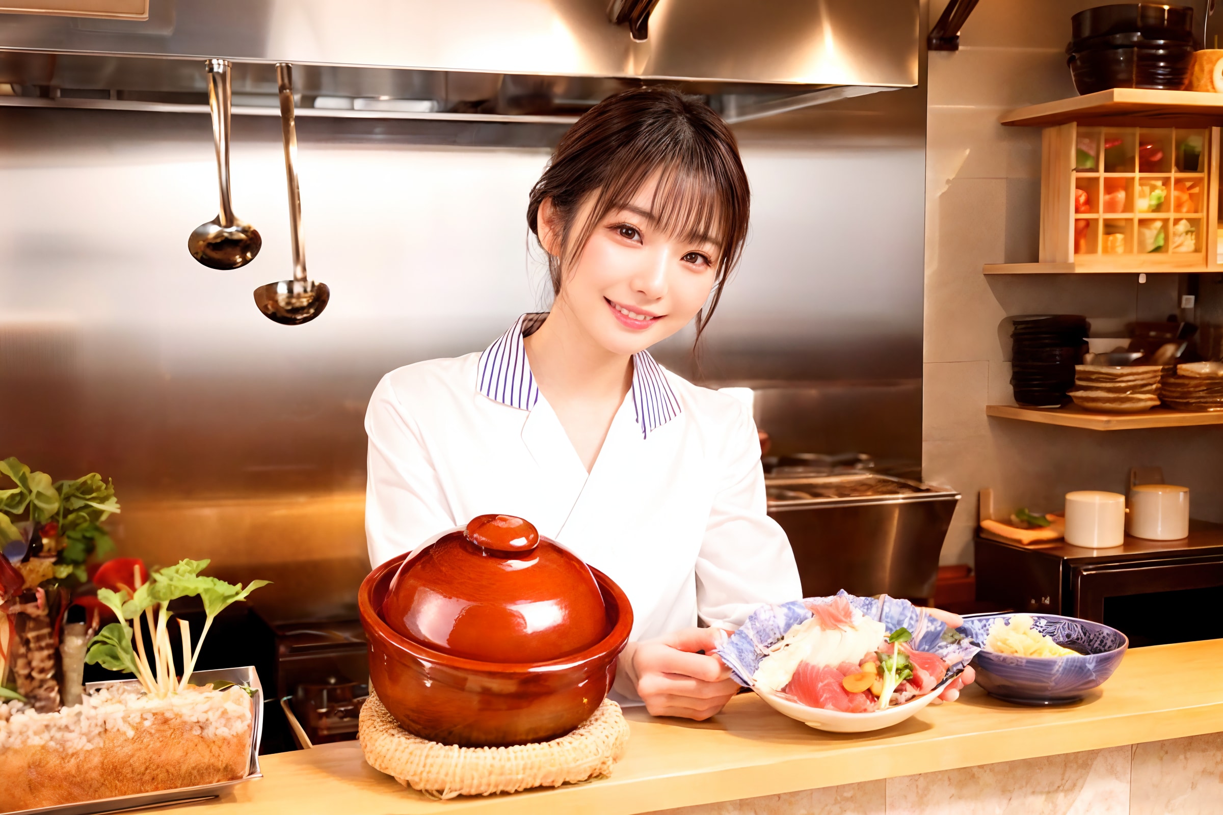 若女将 | の人気AIイラスト・グラビア