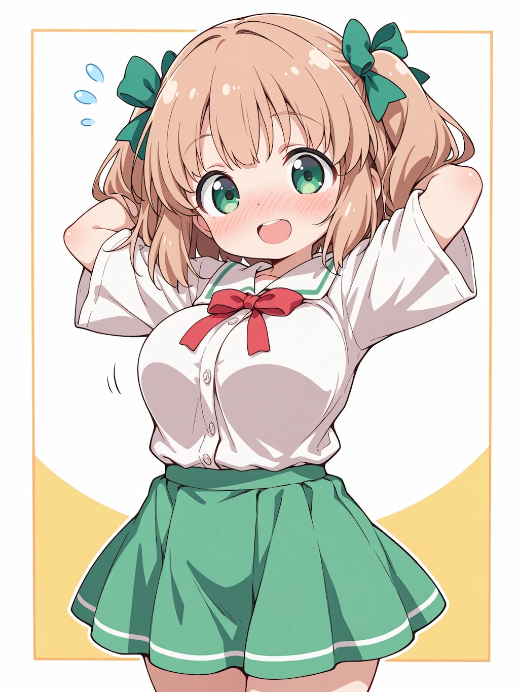 105.「り」→「リボン」こたつ