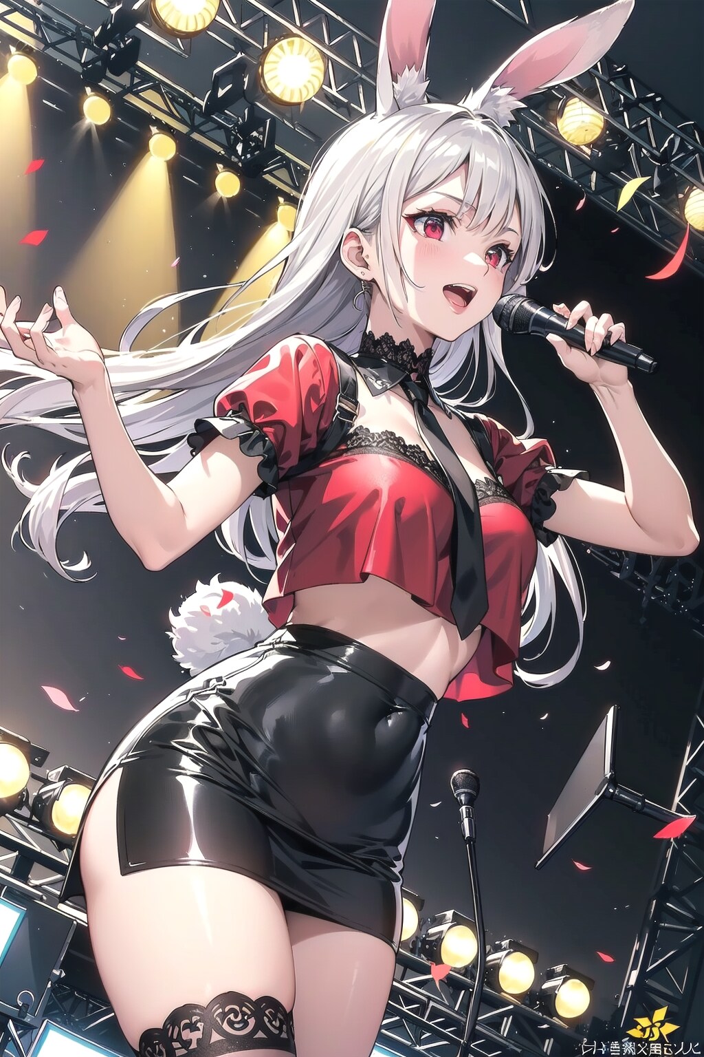 ㊗️2,000フォロワー到達&作者さん生誕49周年記念🎉🎊🎂💕みみのHappy Anniversary Liveなのです🎤🐰🎶