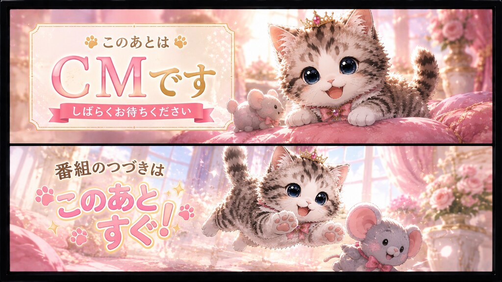 アニメ化決定（してくれたら嬉しい！）🐾