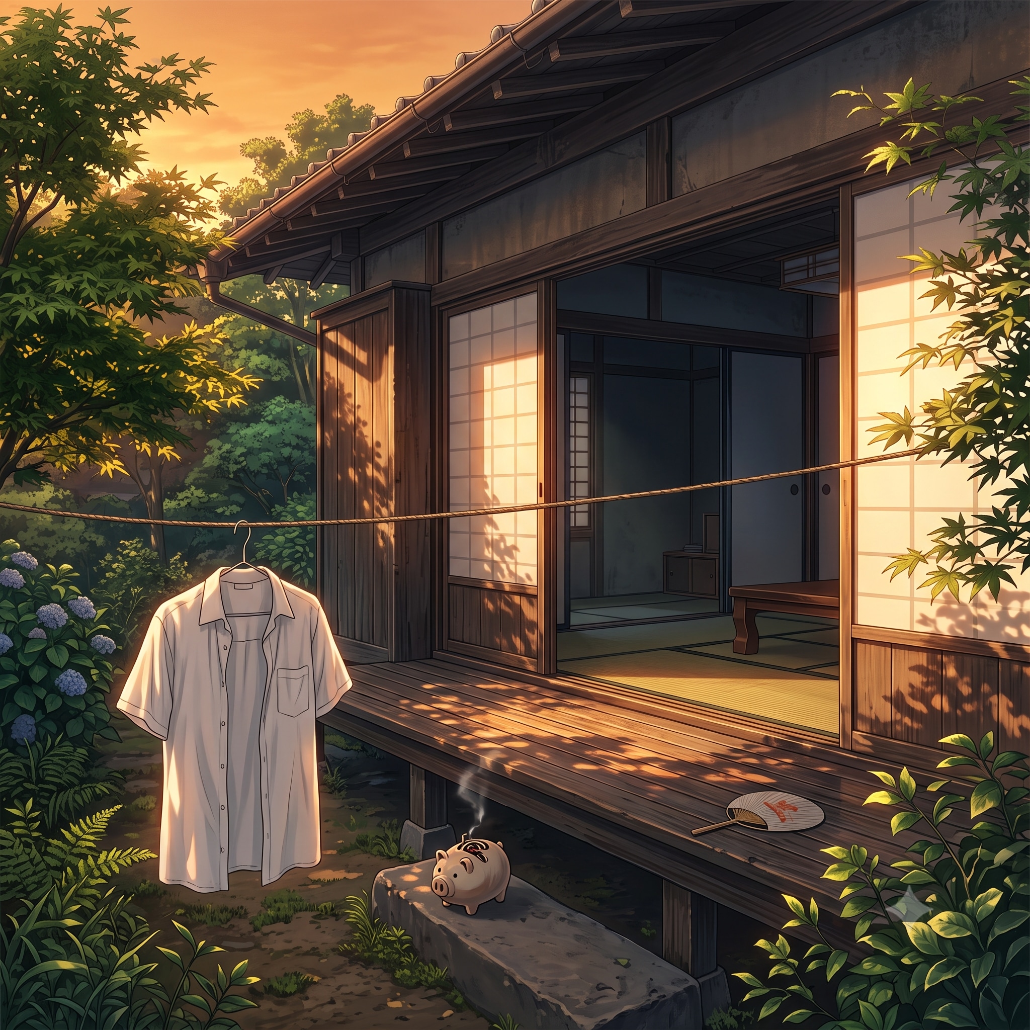 夕方