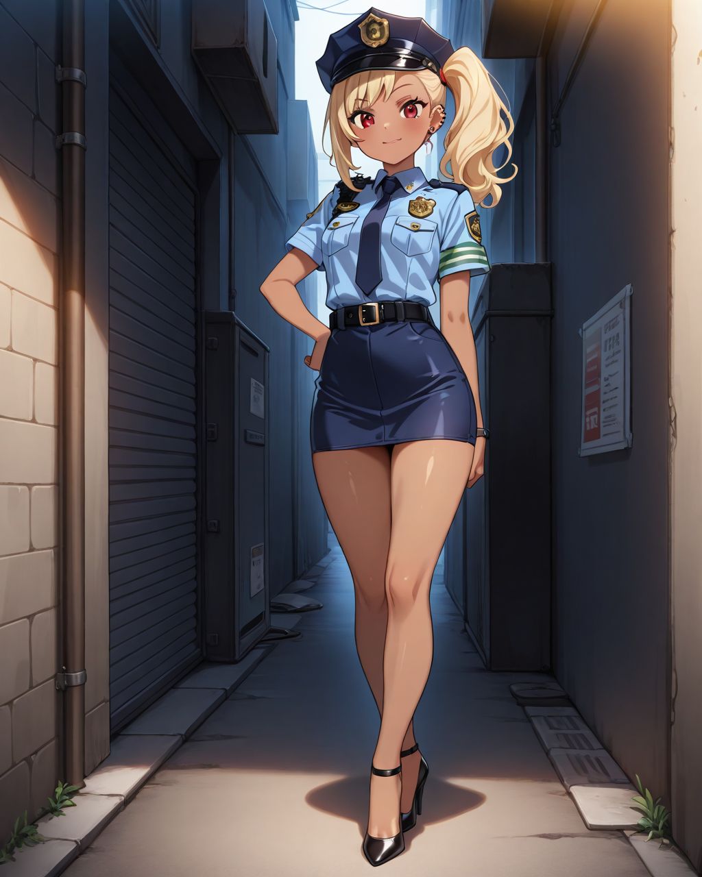 婦警、ドレス、ヲタクファッション