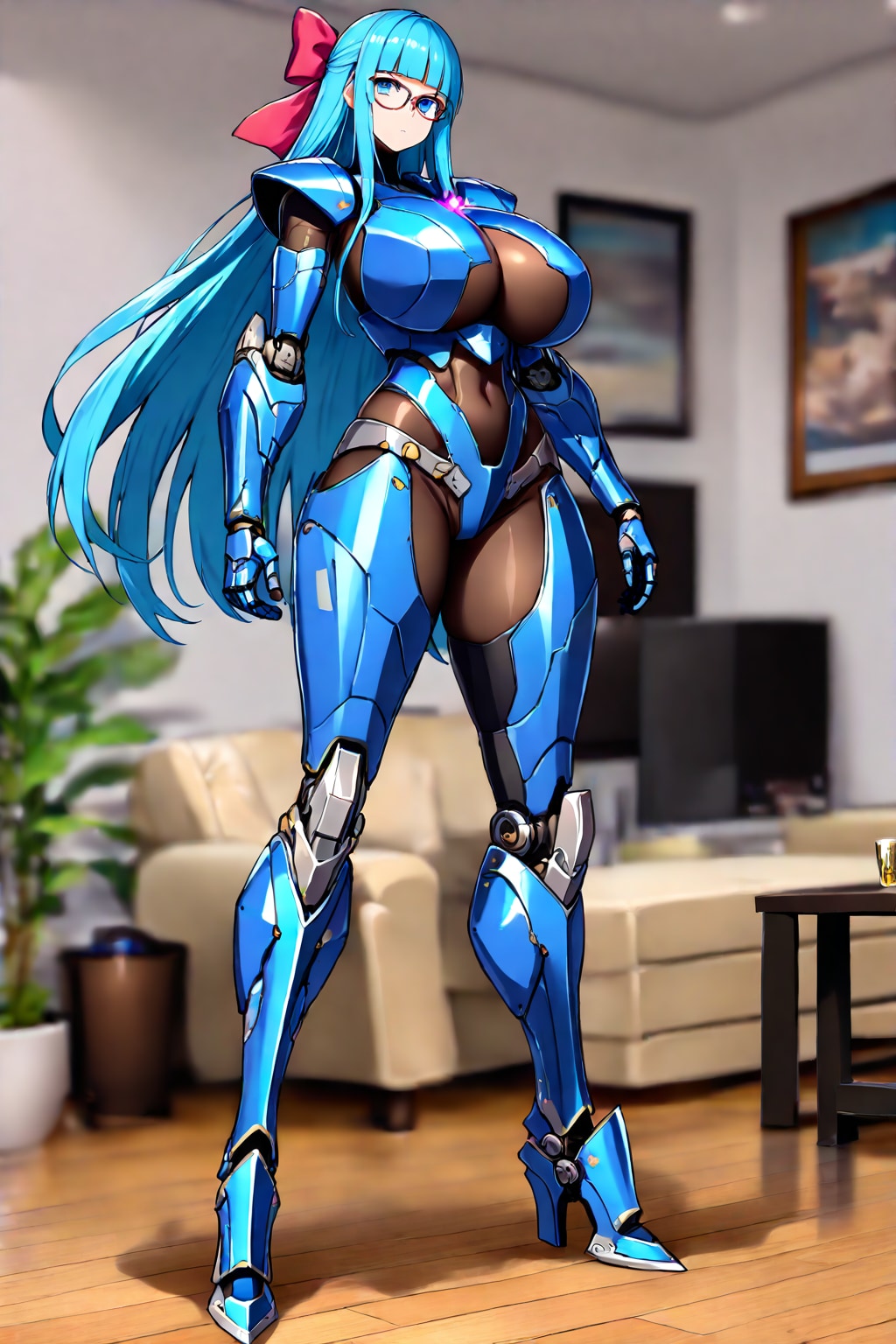 青髪ロング(試作品2)