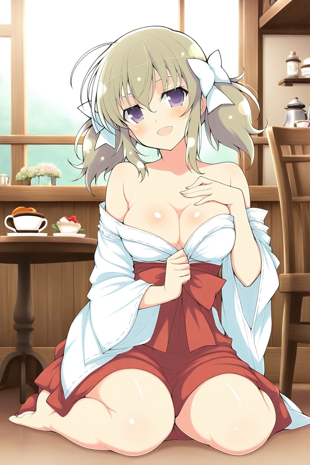 【喫茶カグラ、年末年始用制服】