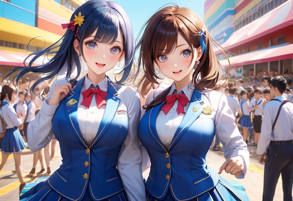 学園祭に来ました♪