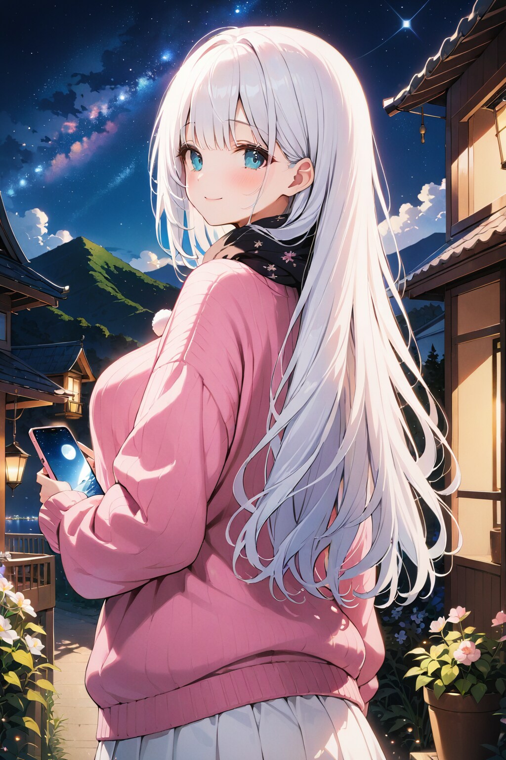 星をみる、かわいいものがみえる。