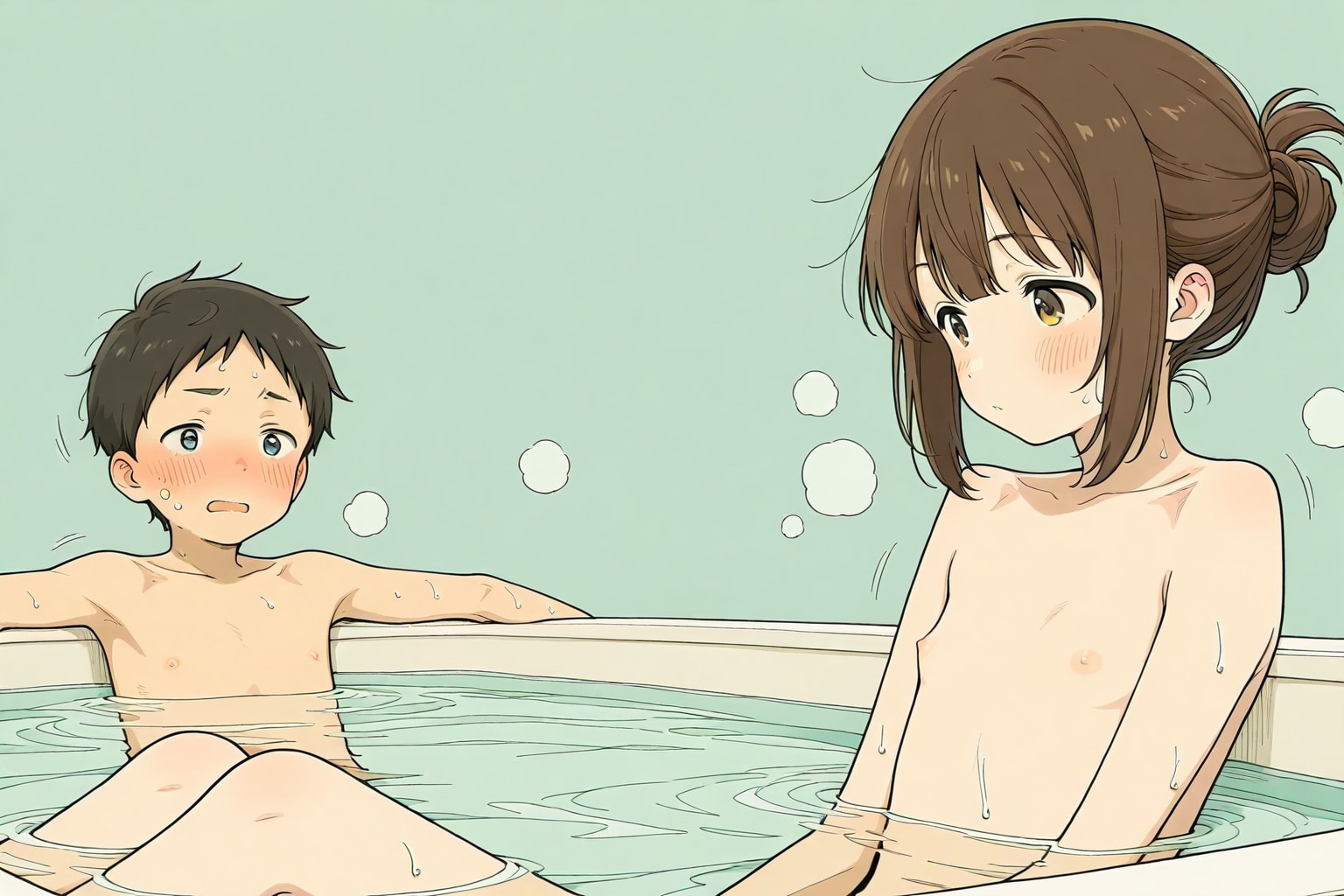 幼なじみと一緒にお風呂