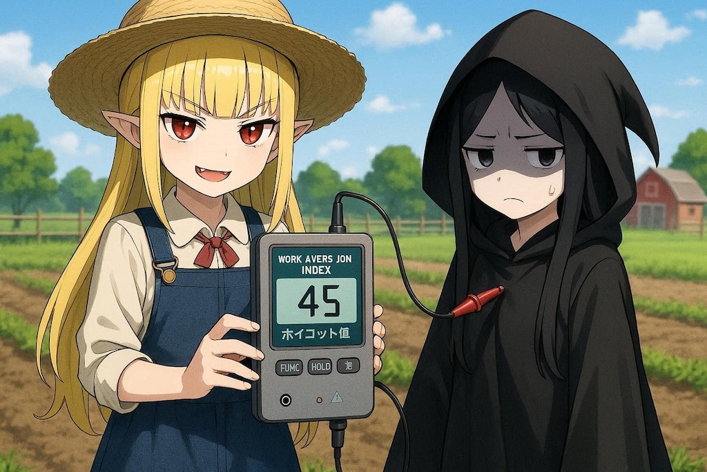 サボりたい度を測れるテスターを所構わずかますヴァンパイア