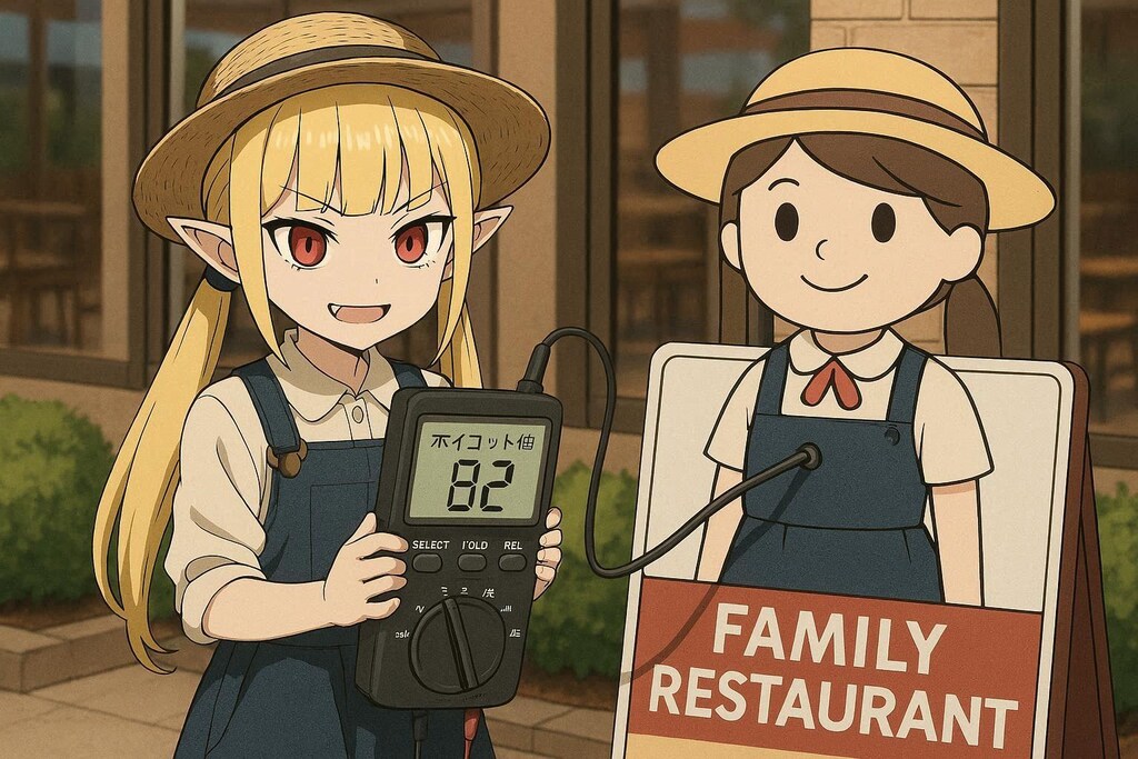 サボりたい度を測れるテスターを所構わずかますヴァンパイア