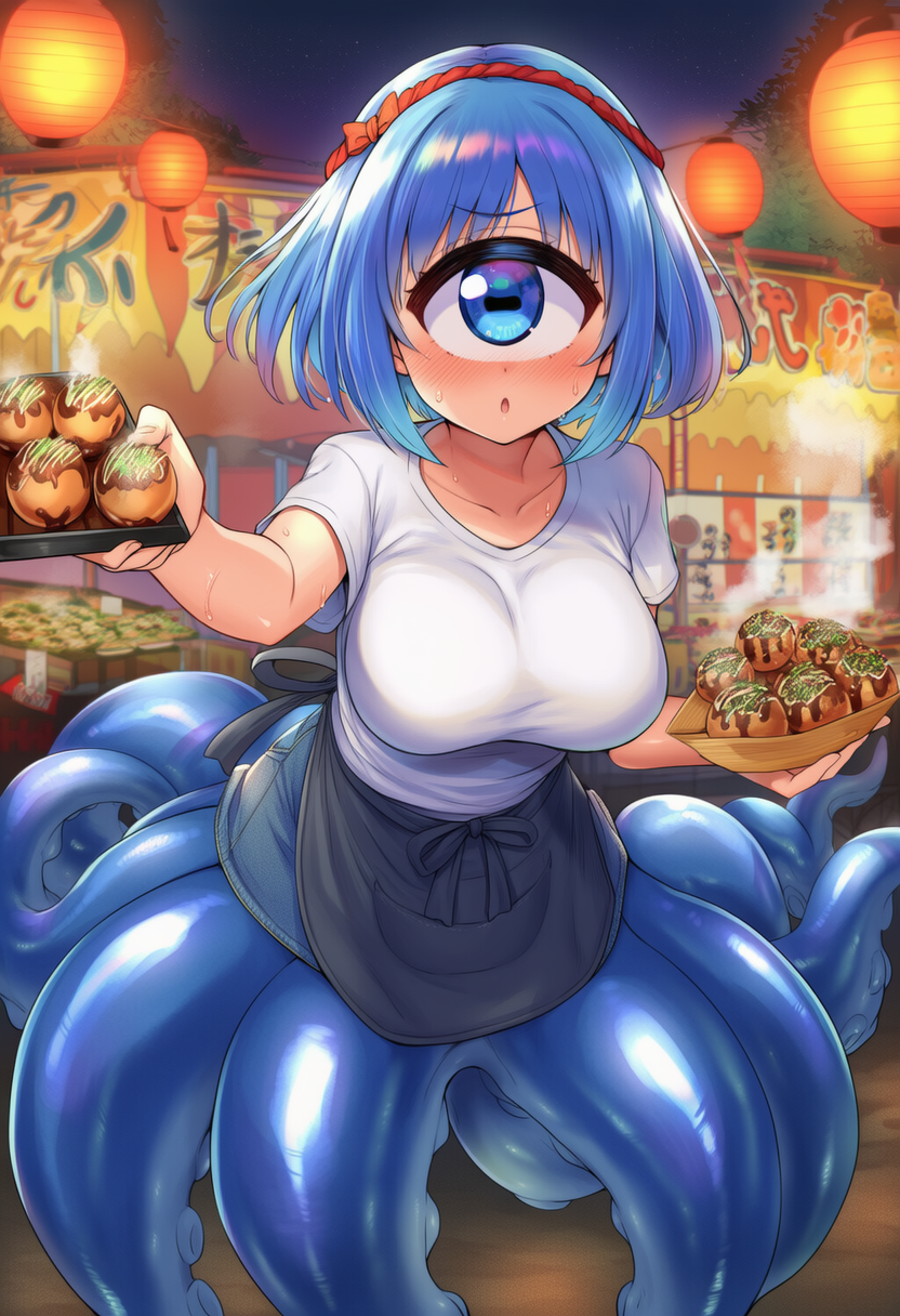 単眼スキュラ　たこ焼き