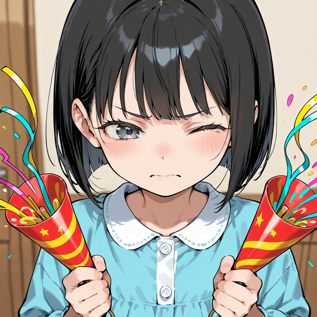 おっきな音でびっくりしないこと！