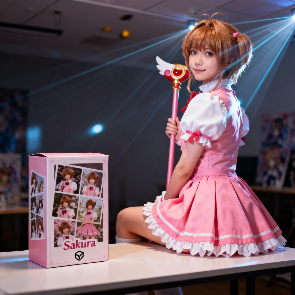 さくらちゃんコスプレしてみた。