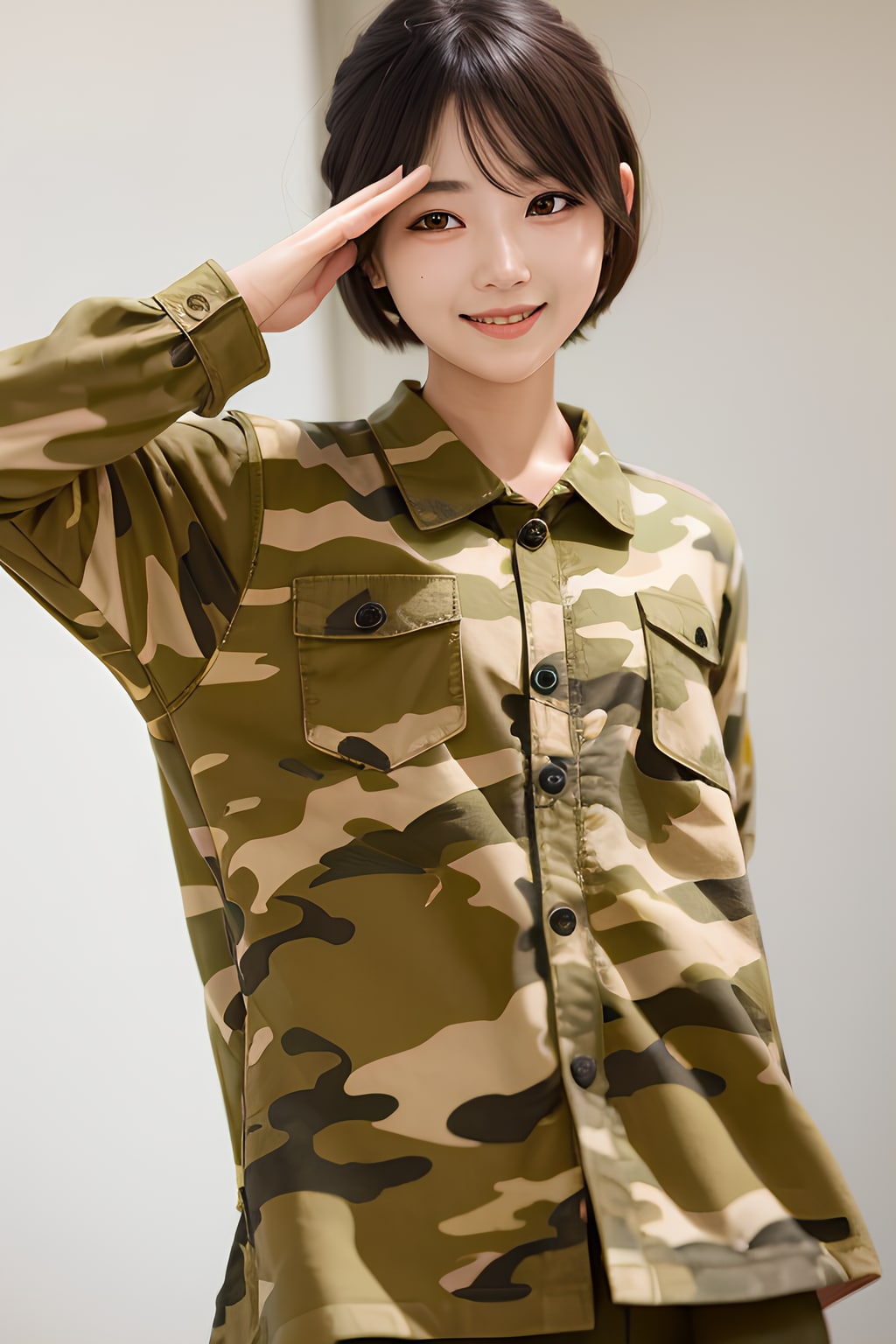 敵軍の捕虜になり、全身の装備を剥ぎ取られる美人兵士