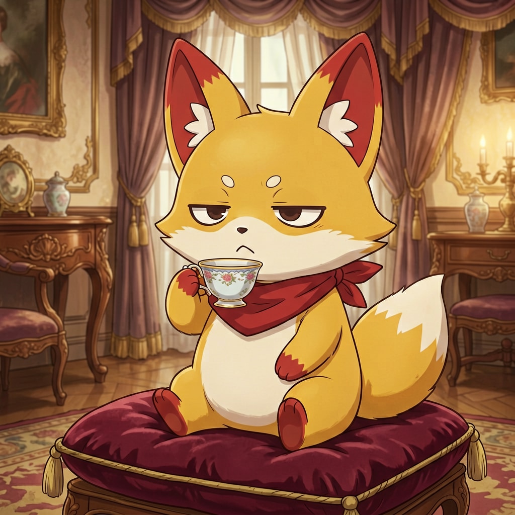 うちの子紹介＃2　やれやれキツネ・つねお