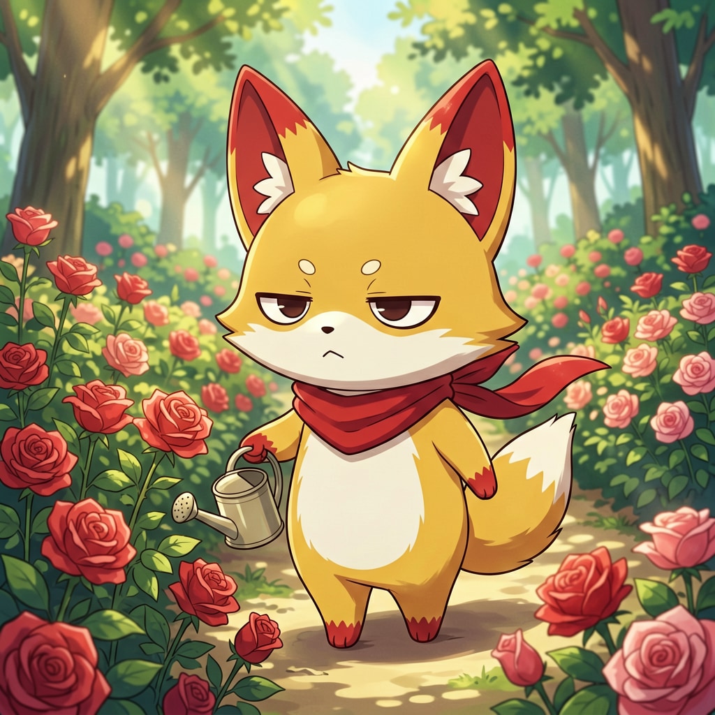 うちの子紹介＃2　やれやれキツネ・つねお