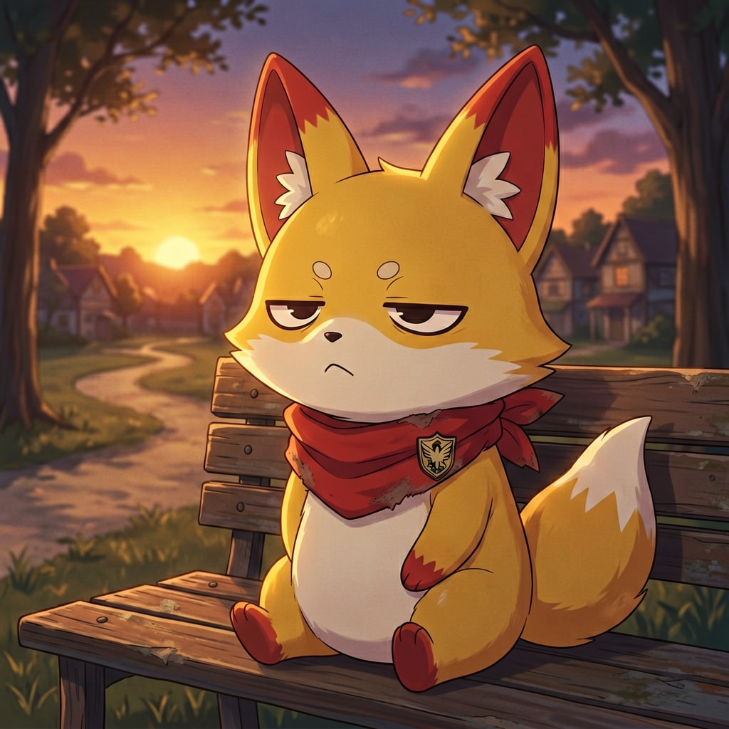 うちの子紹介＃2　やれやれキツネ・つねお