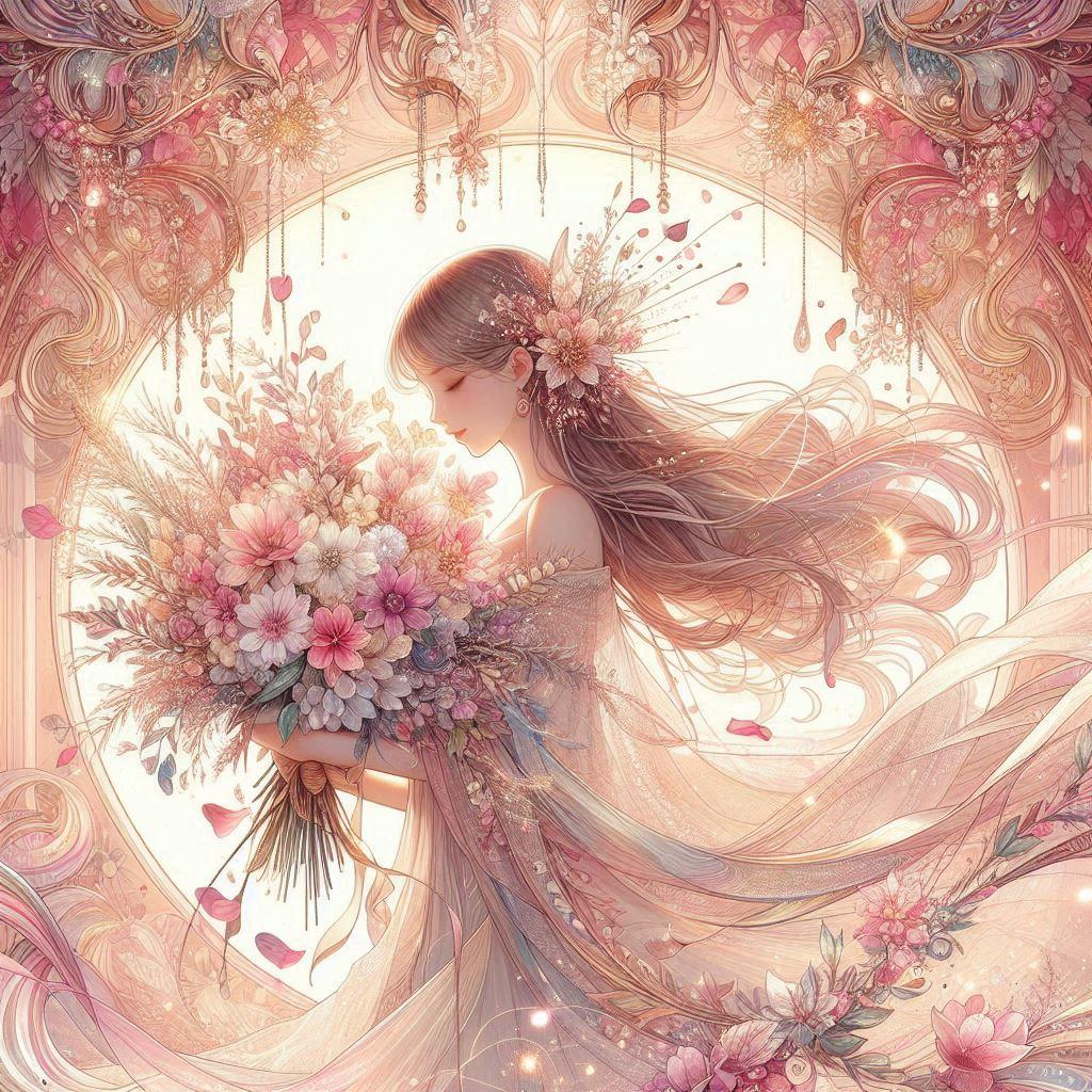 祝福の花環