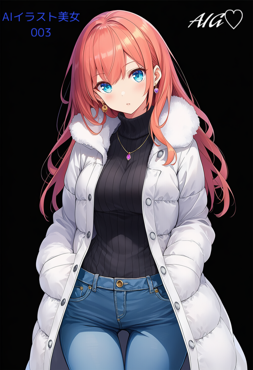 AIイラスト美女003