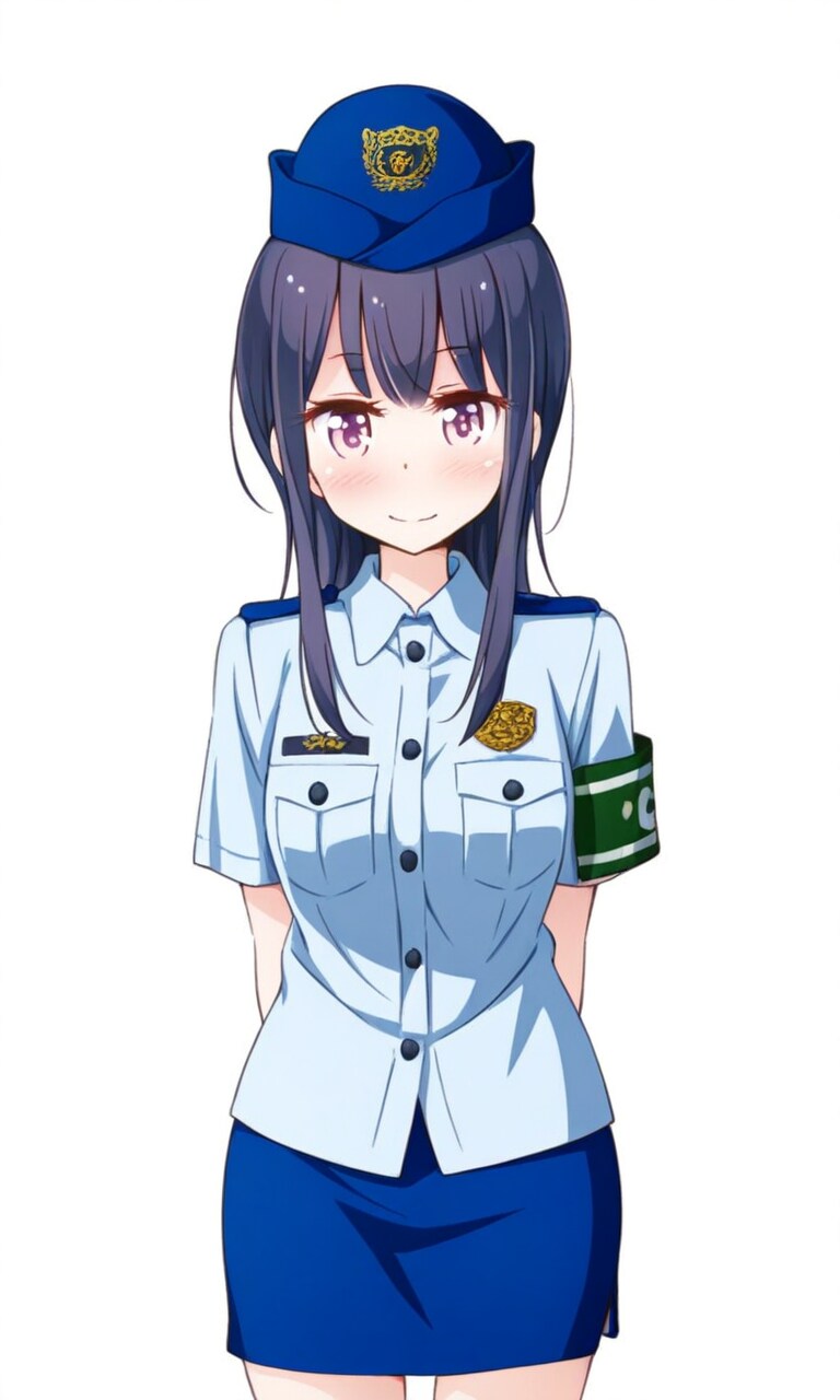 鎧塚みぞれ 婦警 | の人気AIイラスト・グラビア
