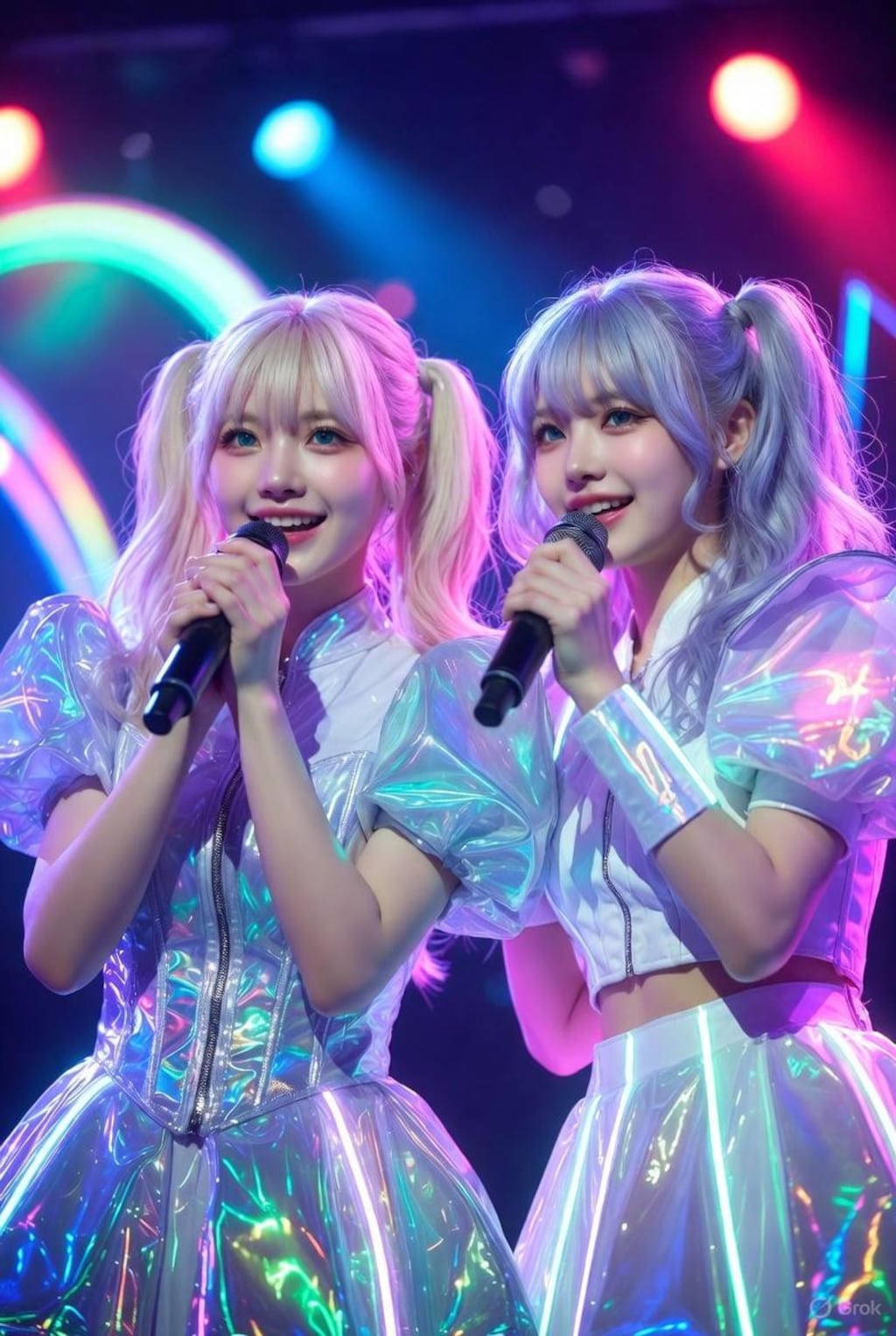 双子のアイドル