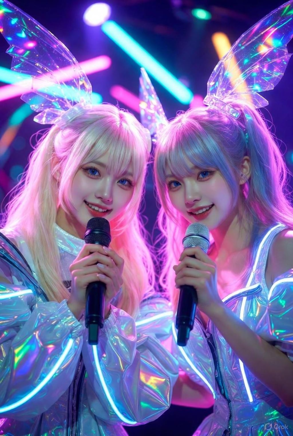 双子のアイドル