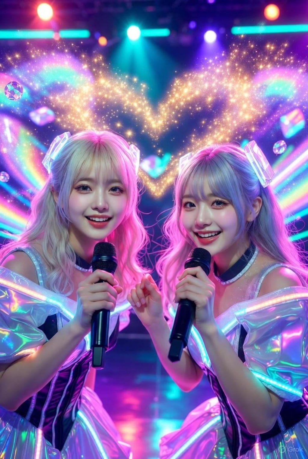 双子のアイドル