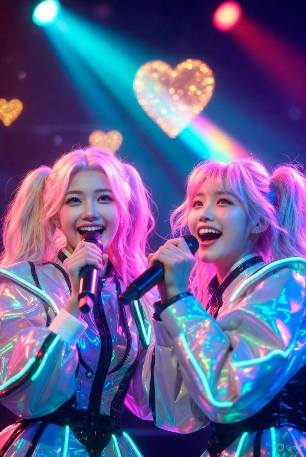 双子のアイドル