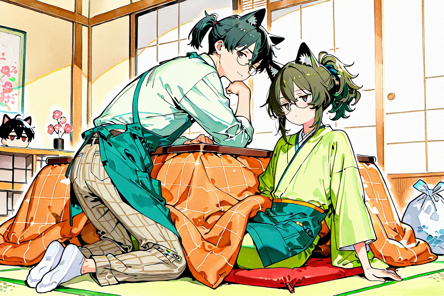 今日はお休み | の人気AIイラスト・グラビア