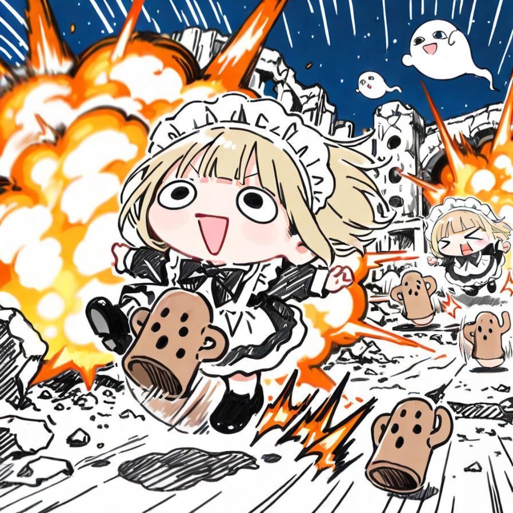 え ら い こ っ ち ゃ に わ ┏|∵|┛💥💥💥