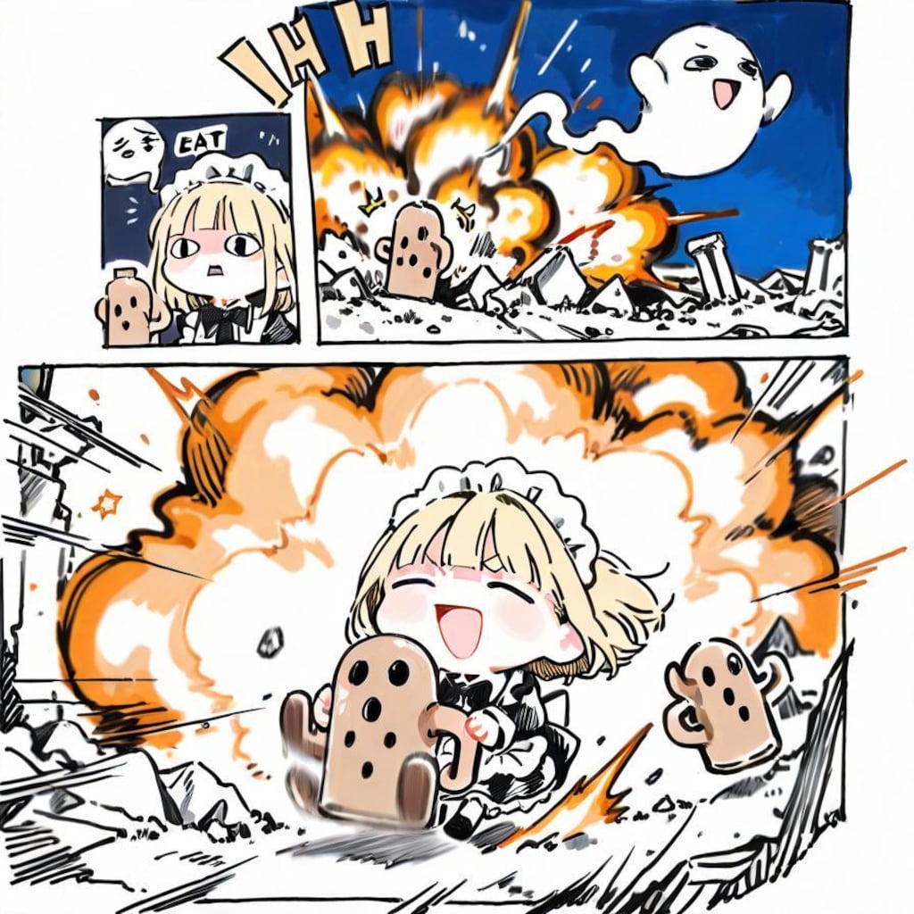 え ら い こ っ ち ゃ に わ ┏|∵|┛💥💥💥