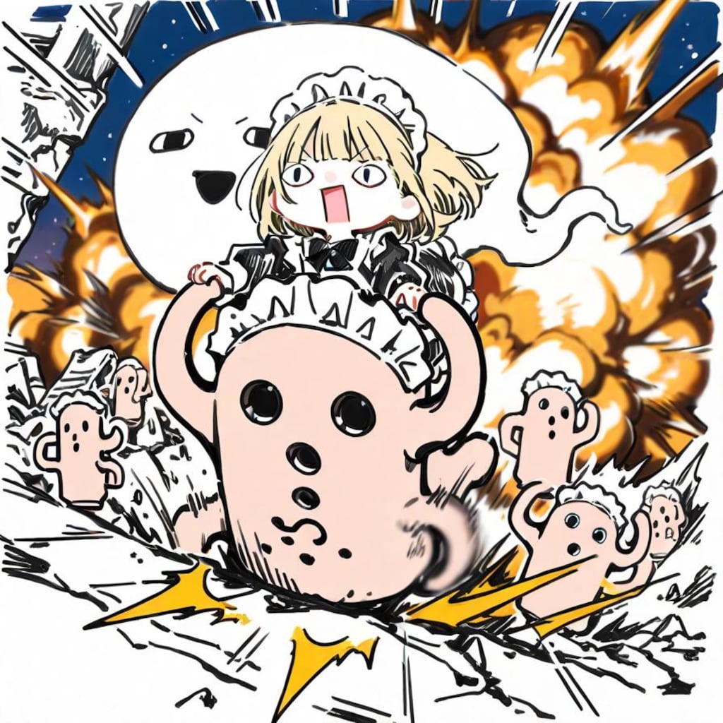 え ら い こ っ ち ゃ に わ ┏|∵|┛💥💥💥