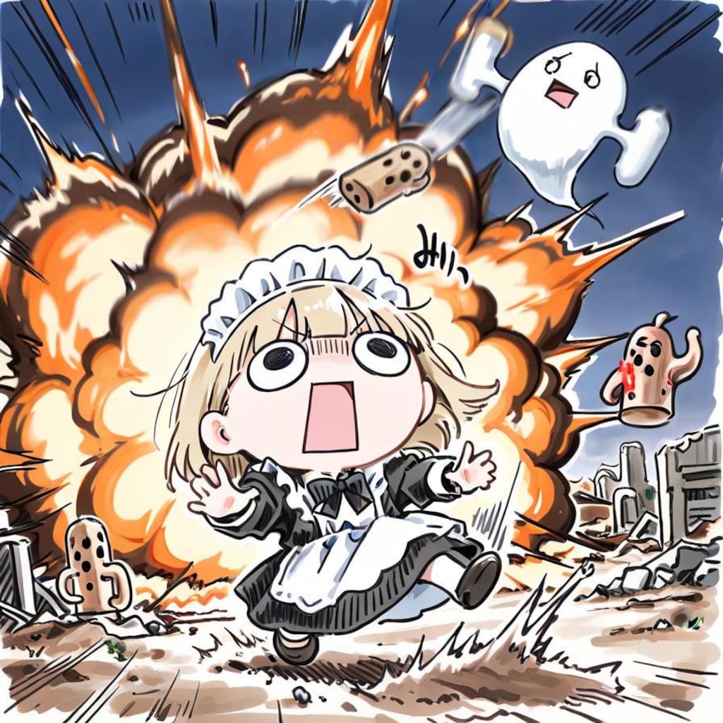 え ら い こ っ ち ゃ に わ ┏|∵|┛💥💥💥