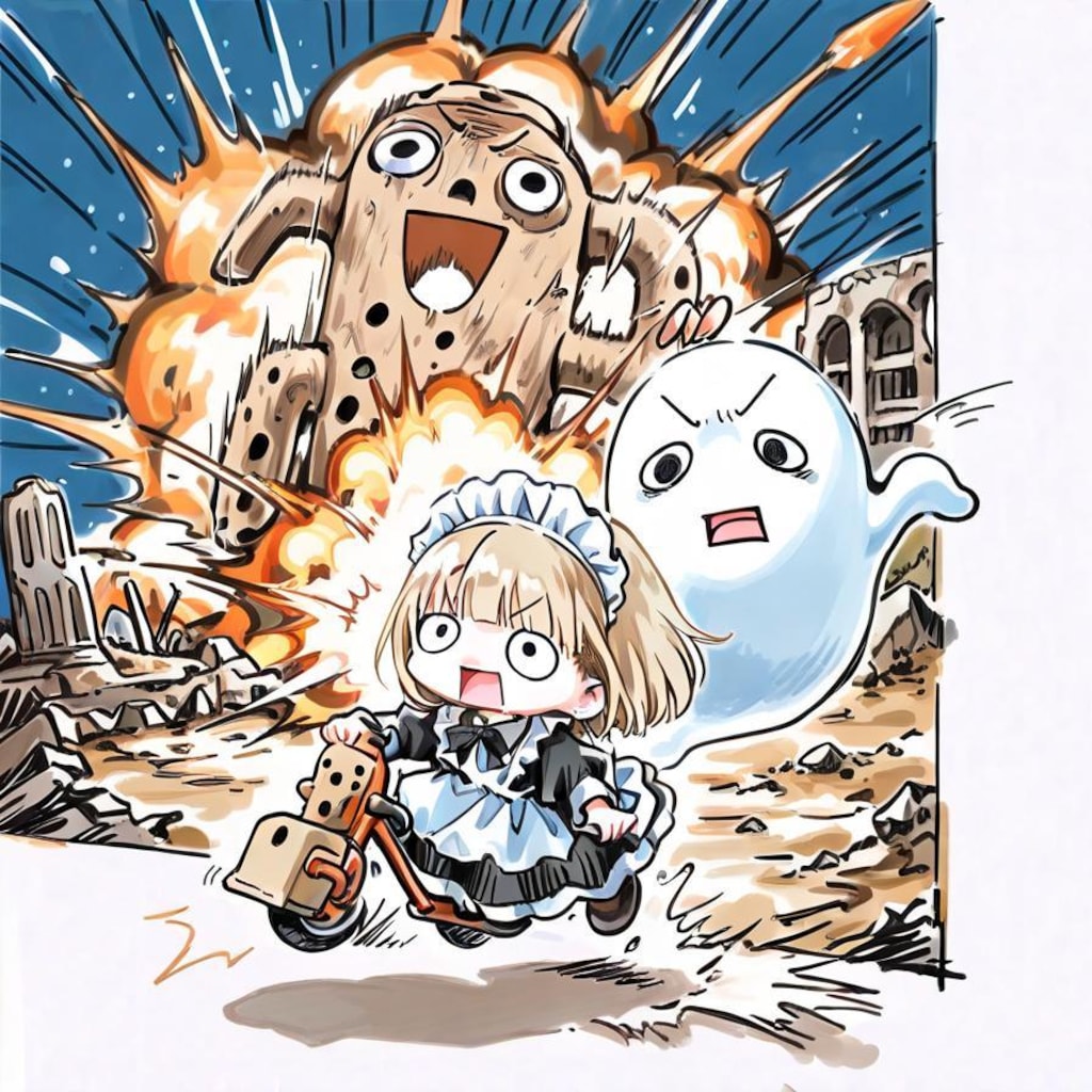 え ら い こ っ ち ゃ に わ ┏|∵|┛💥💥💥