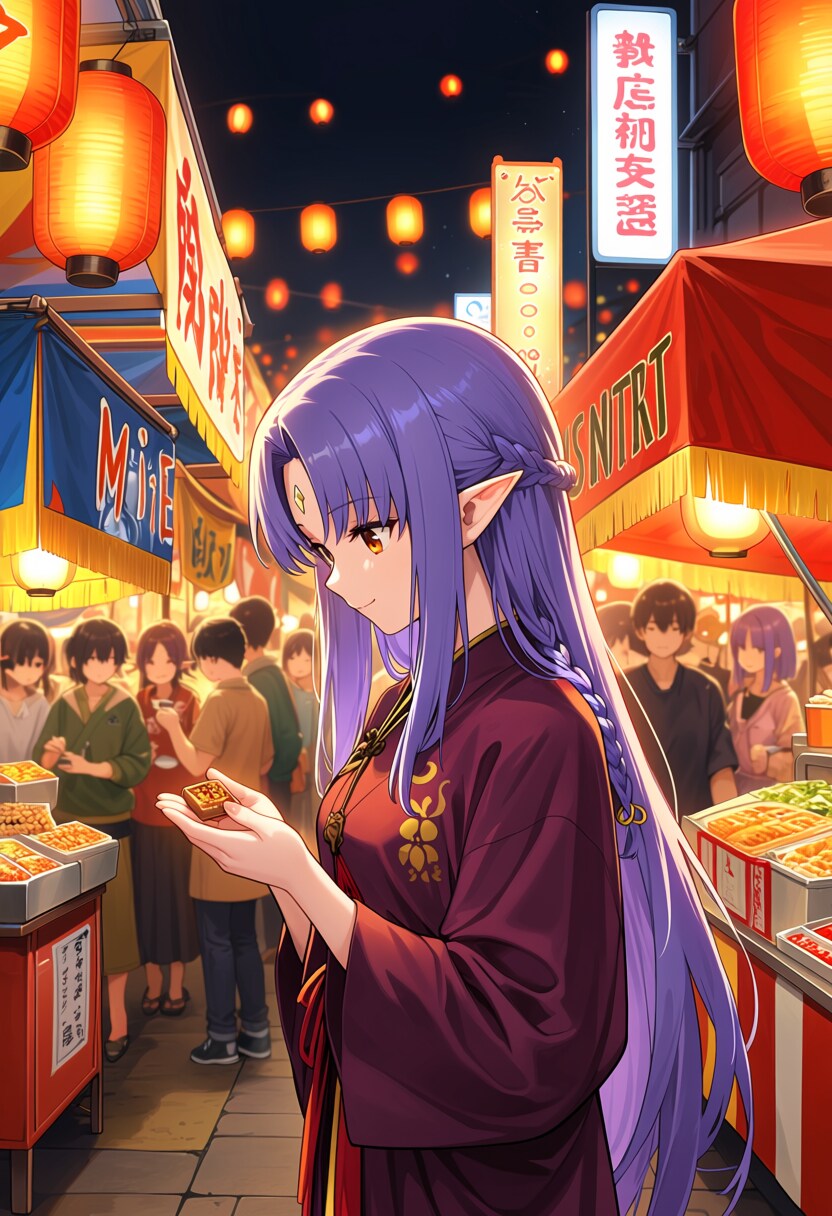 夜市で見つけた宝物 | の人気AIイラスト・グラビア