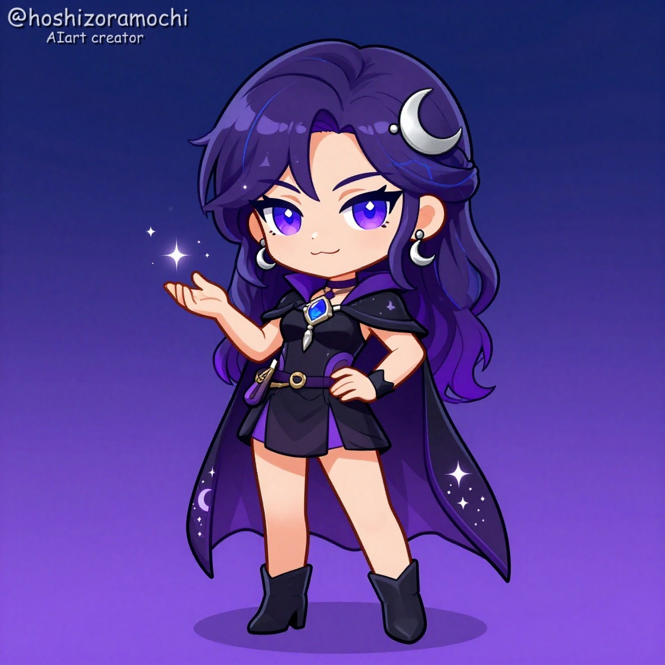 秘密の微笑みを纏う魔法使い | の人気AIイラスト・グラビア