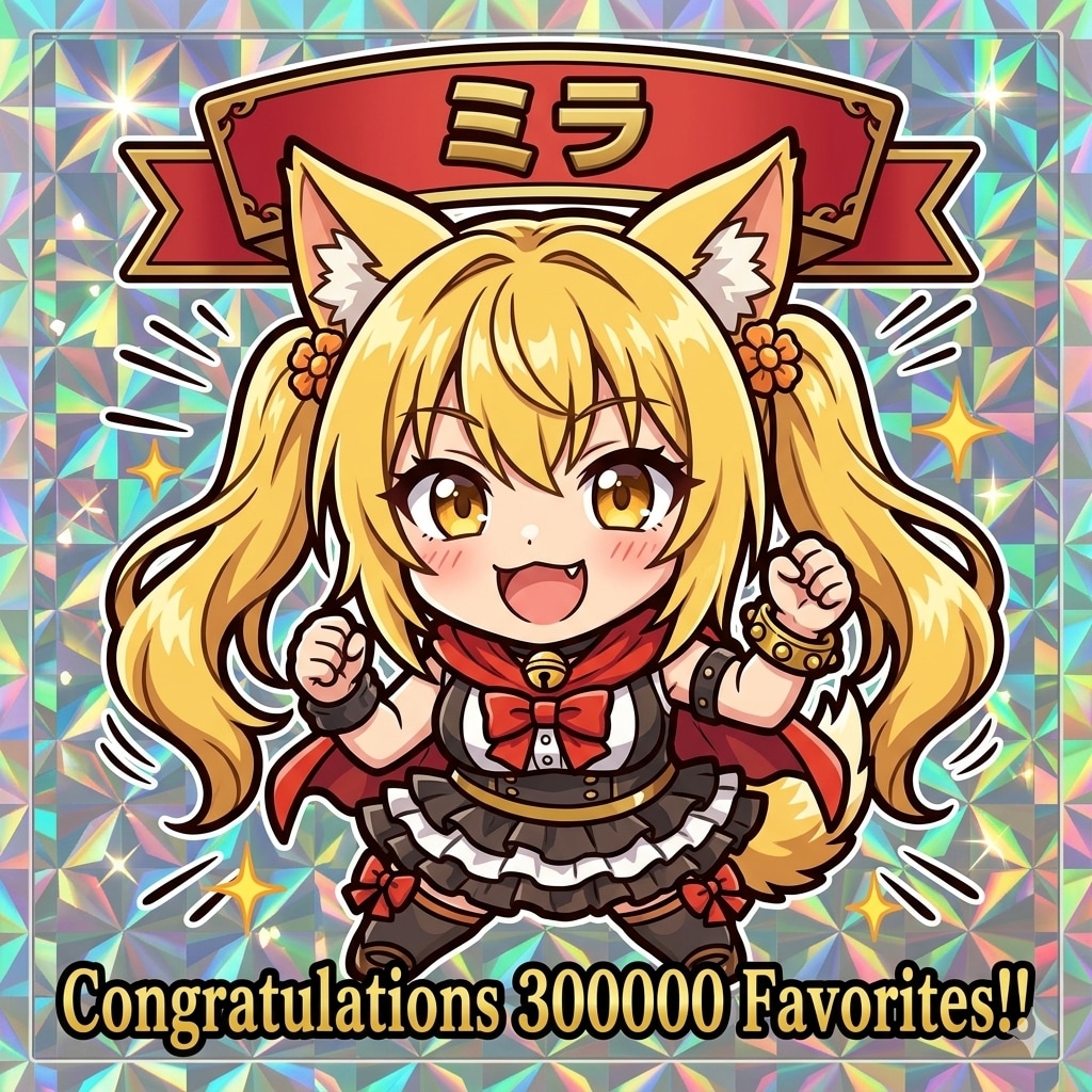 Congratulations 300000♡!! | の人気AIイラスト・グラビア