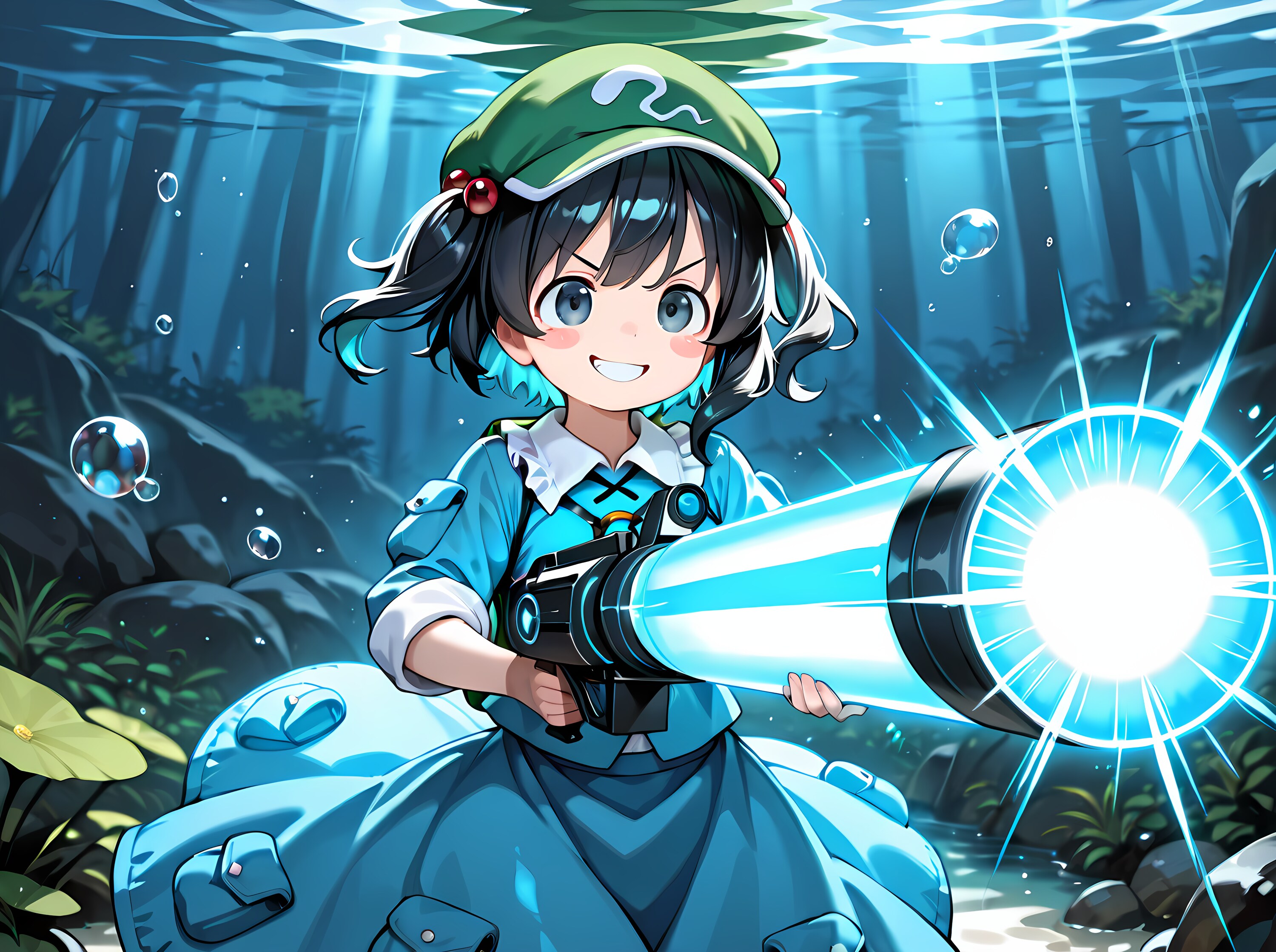 川の平和を守る河童🌀 | の人気AIイラスト・グラビア