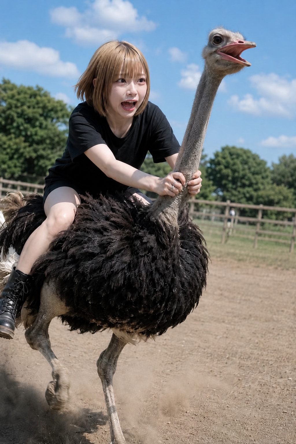 うわー！ブォーン！