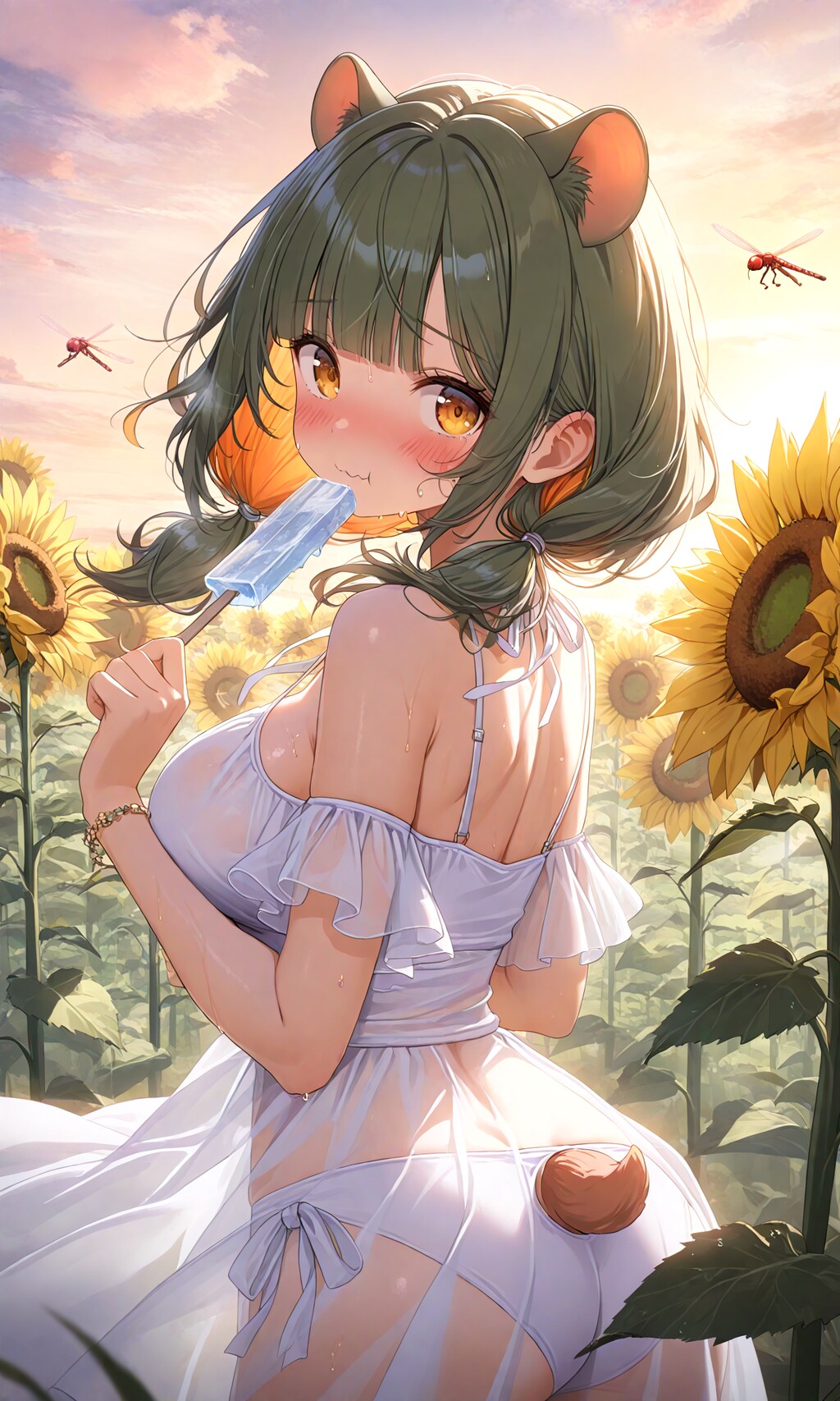 赤トンボ飛んでますっ