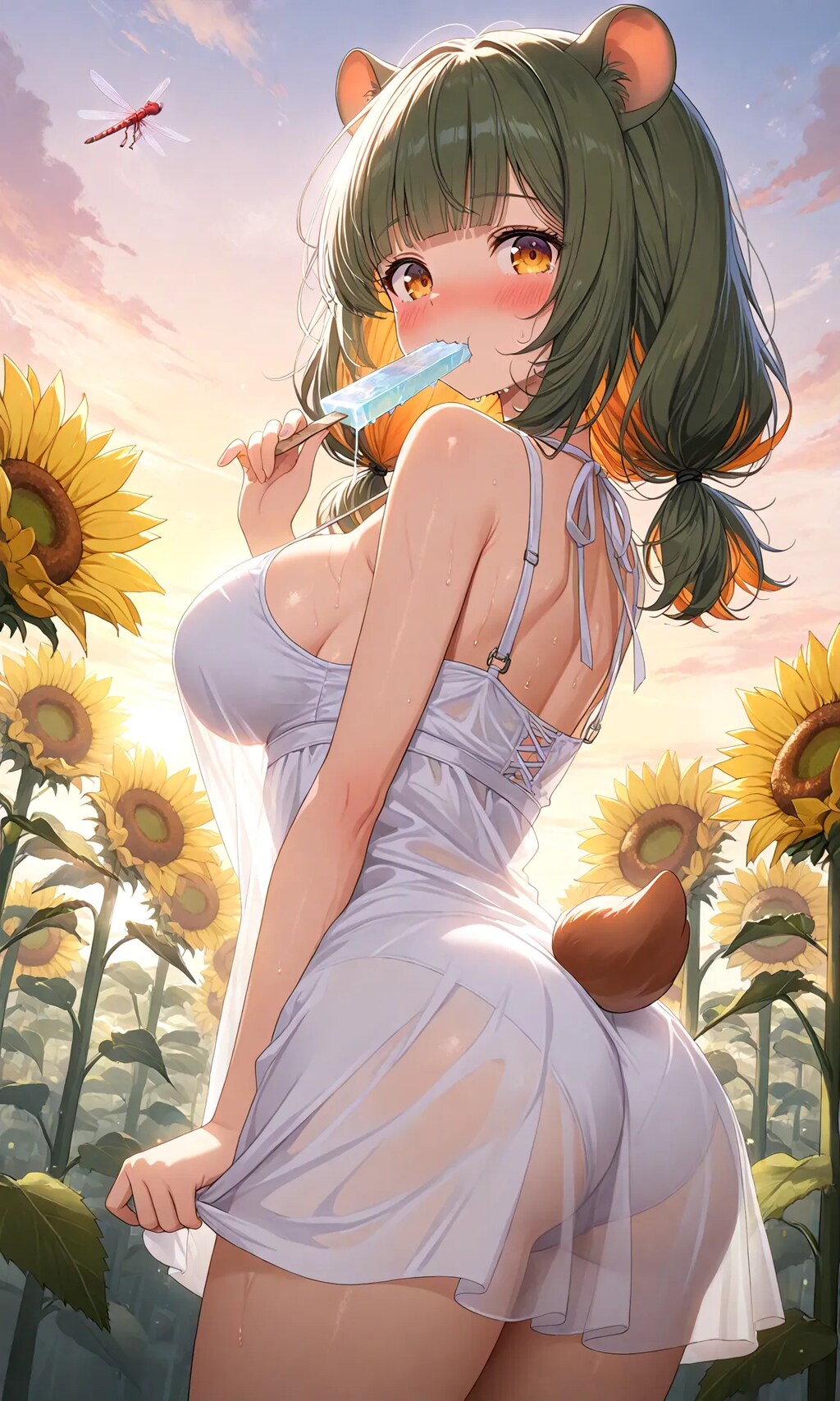 赤トンボ飛んでますっ