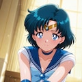 【セーラーマーキュリー】パンチラ【sailor mercury】 6枚目
