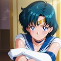 【セーラーマーキュリー】パンチラ【sailor mercury】 4枚目