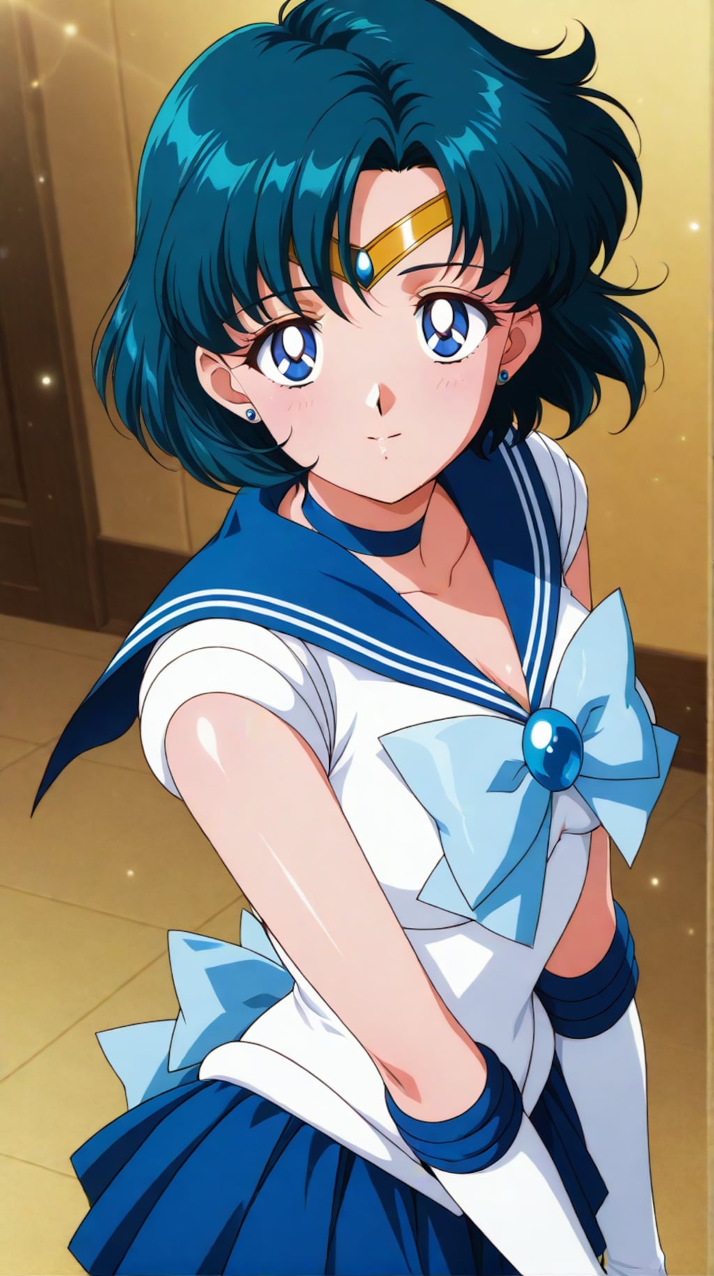 【セーラーマーキュリー】パンチラ【sailor mercury】