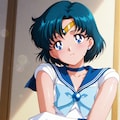 【セーラーマーキュリー】パンチラ【sailor mercury】 5枚目