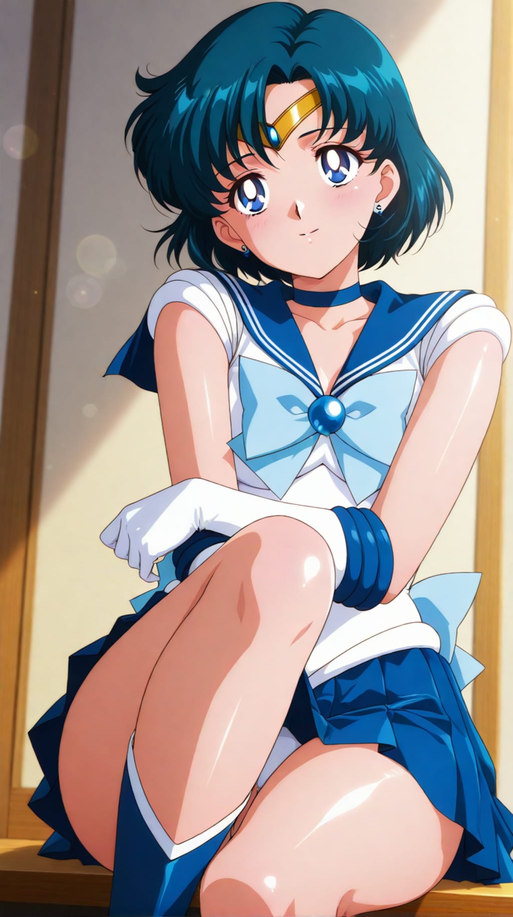 【セーラーマーキュリー】パンチラ【sailor mercury】