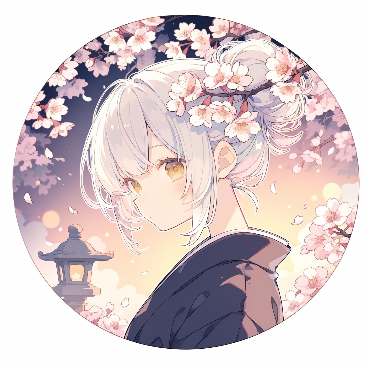 桜と
