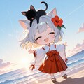 ちびねこ巫女様の夏休み 3枚目